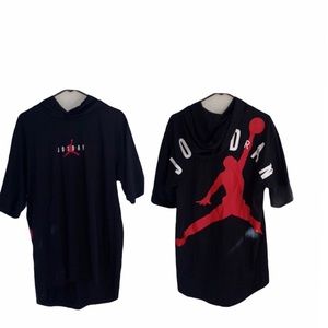 Jordan pullover with hood!